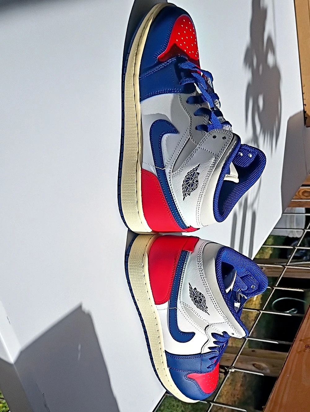 Nike Air Jordan 1 Low Color Block Sneakers Girls US 6Y Like New